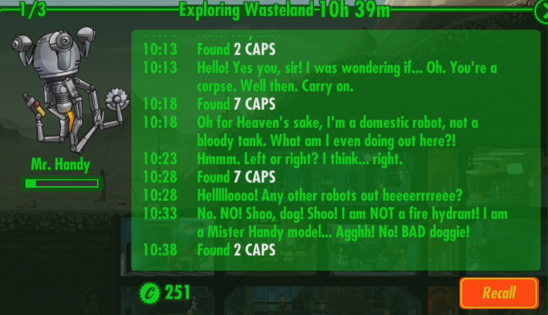 Illustration for article titled Mr. Handy Is Now The Funniest Thing In Fallout Shelter